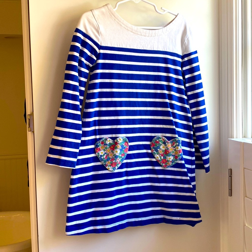 Boden heart pocket dress